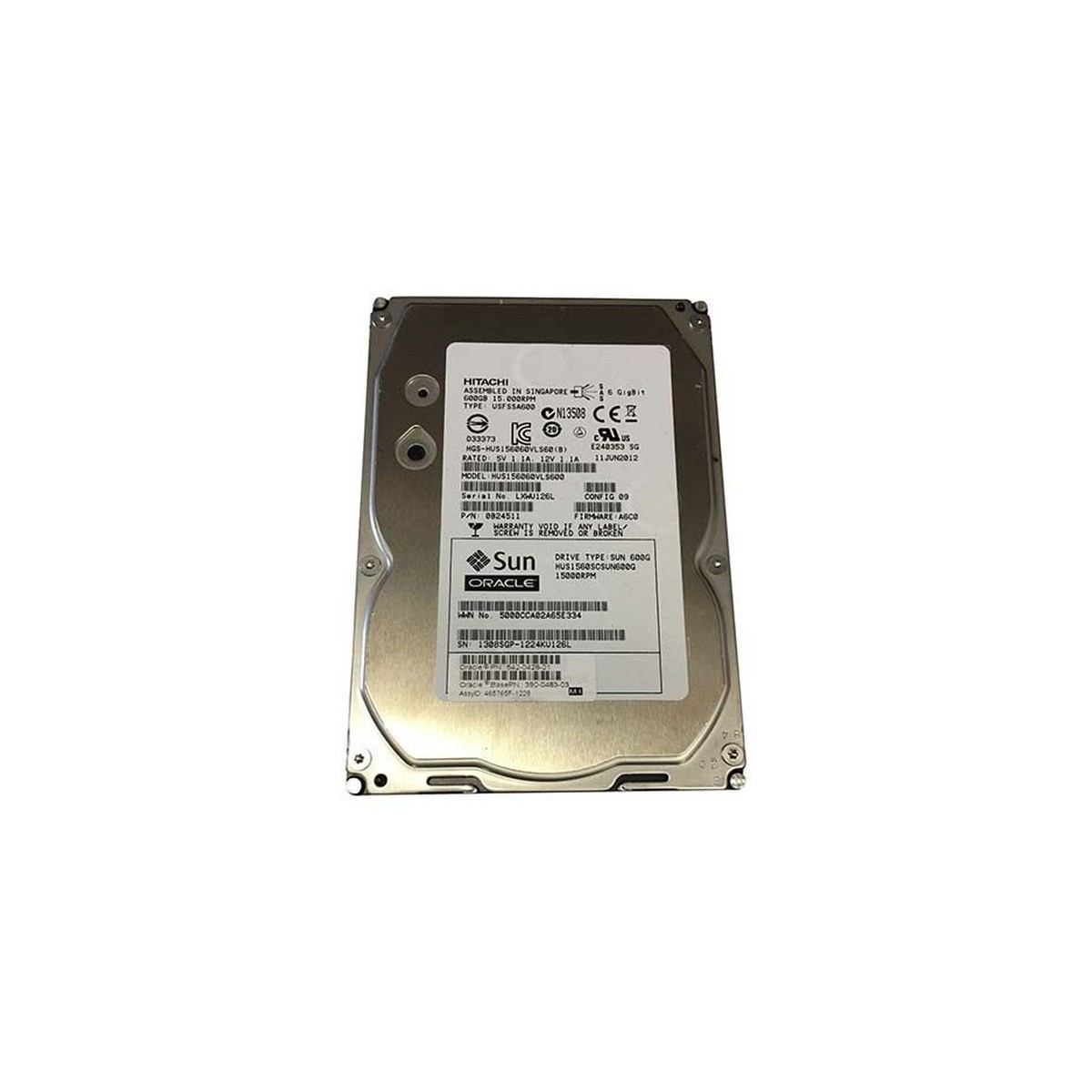 DYSK HGST SUN ORACLE 600GB SAS 15K 6G 3,5 7047035