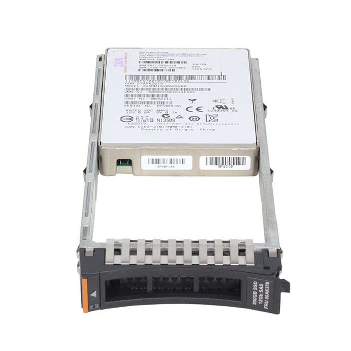IBM 200GB SSD SAS 12G 2,5 RAMKA HUSMM1620ASS200
