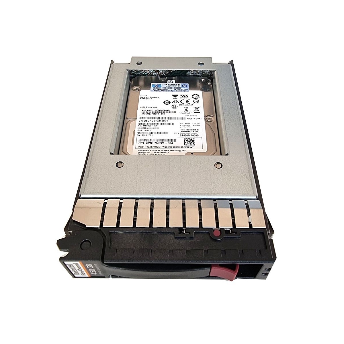 HPE 450GB ST450MP0005 15K FC 2,5 RAMKA 3,5 759202