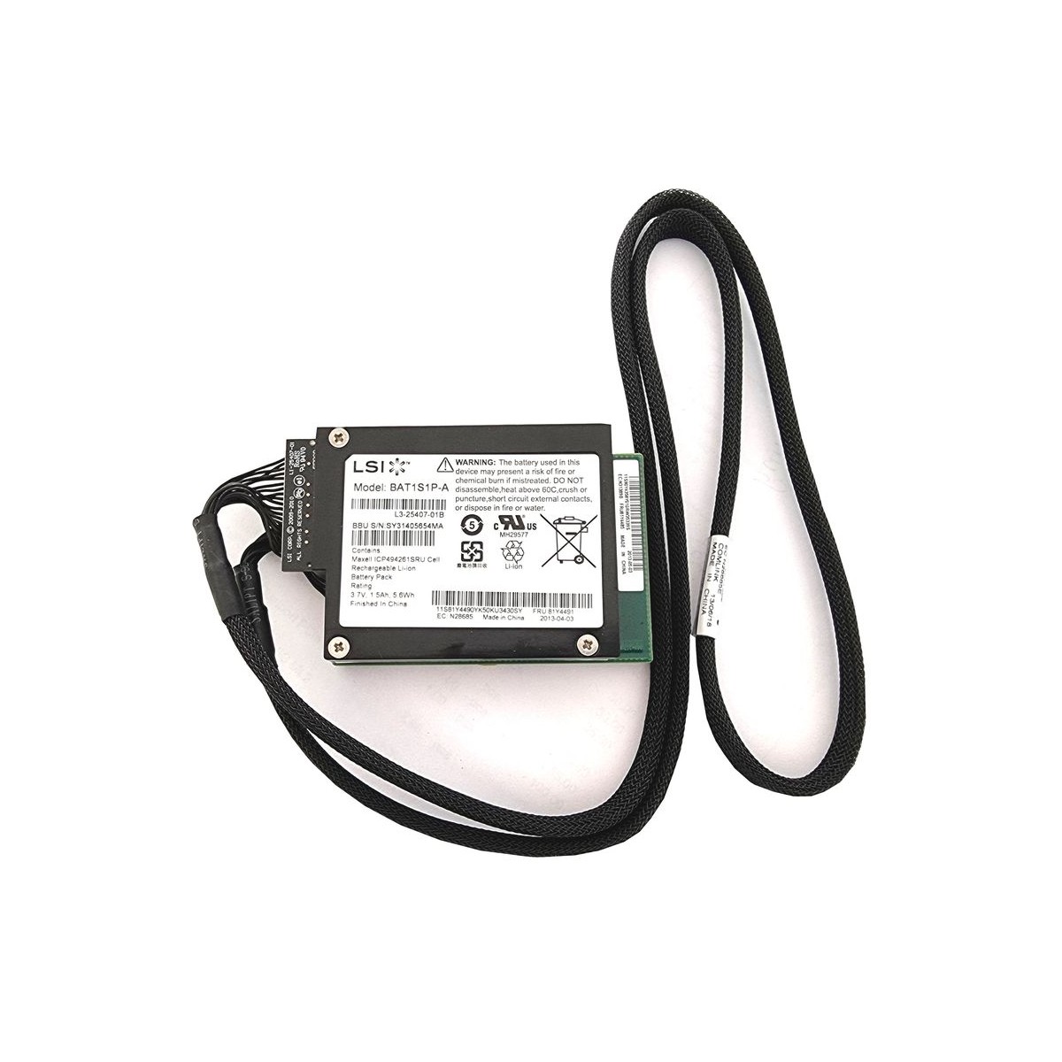 ServeRAID M5100 Series 512MB RAID 5 BATERIA