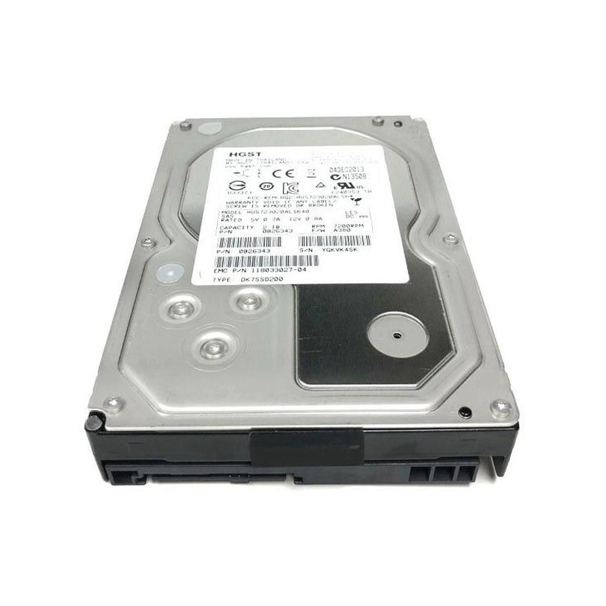DYSK EMC HGST 2TB SAS 7.2K 6G 3,5 118033027-04