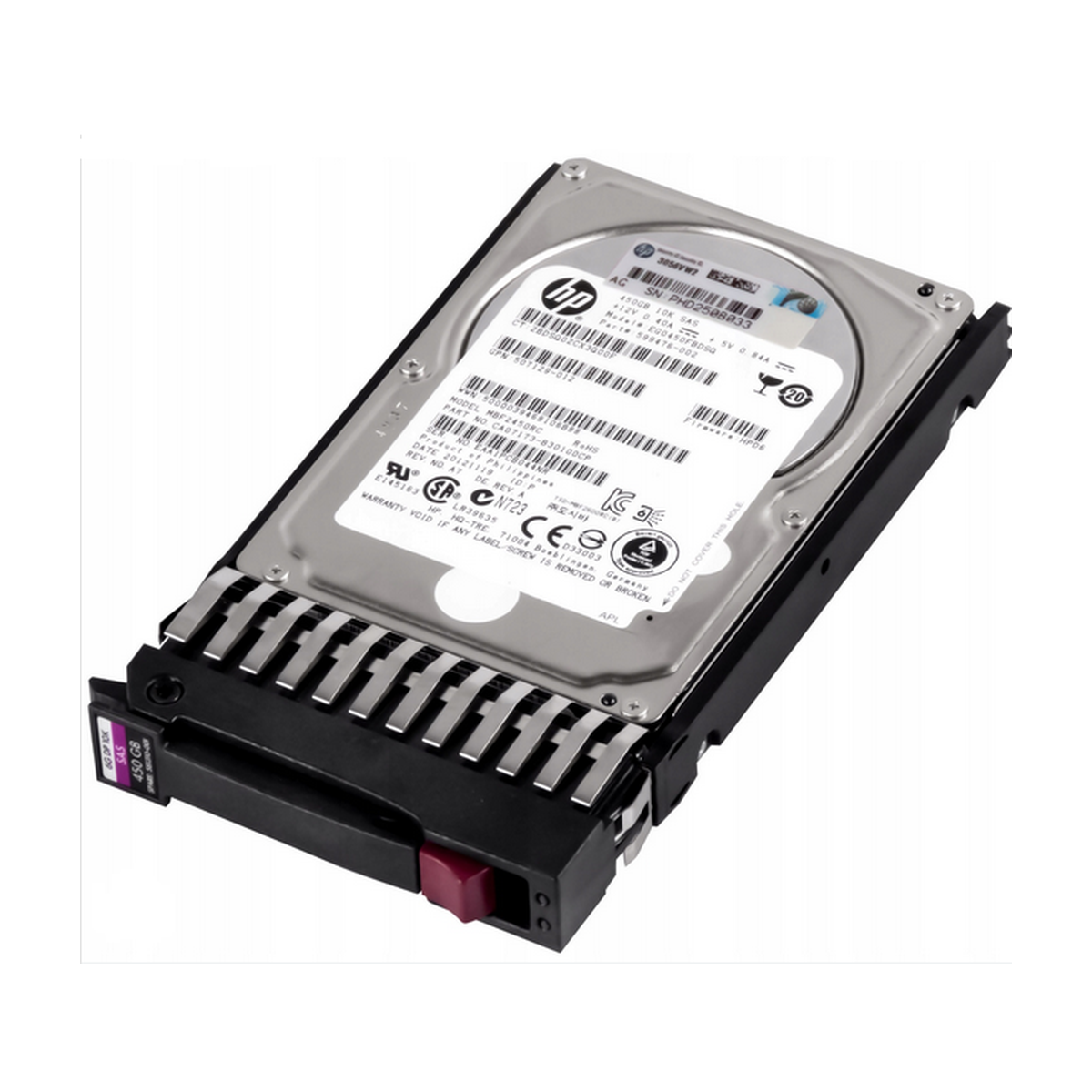 HP 450GB SAS EG0450FBDSQ 10K 6G 2,5 599476-002
