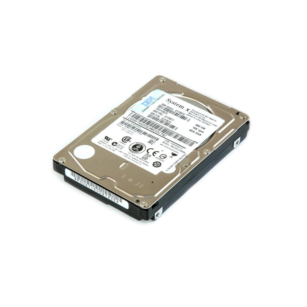 SEAGATE IBM 300GB SAS 15K 6G 2,5 ST9300653SS