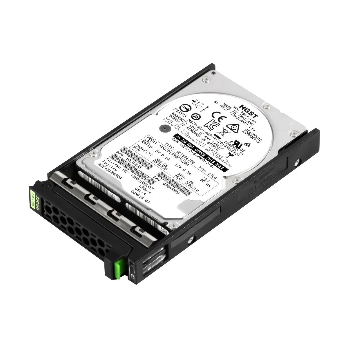 FUJITSU HGST 300GB SAS 10K 12G 2,5 A3C40184920