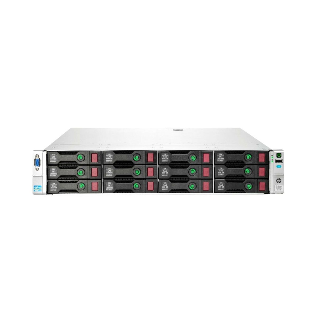 HP DL380p G8 2x10-CORE 64GB NA 12x3,5HDD 2PSU P420