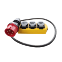 LISTWA ADAPTER Z SIŁY 400V NA 3x 230V 16A IP44 1M