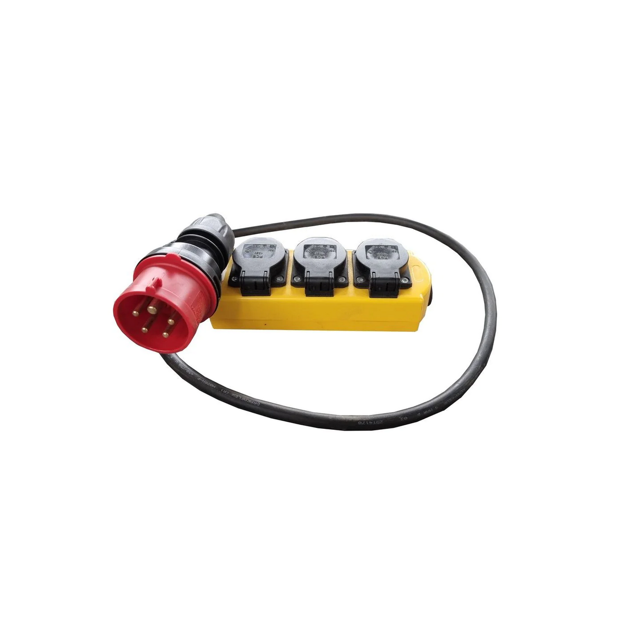 LISTWA ADAPTER Z SIŁY 400V NA 3x 230V 16A IP44 1M