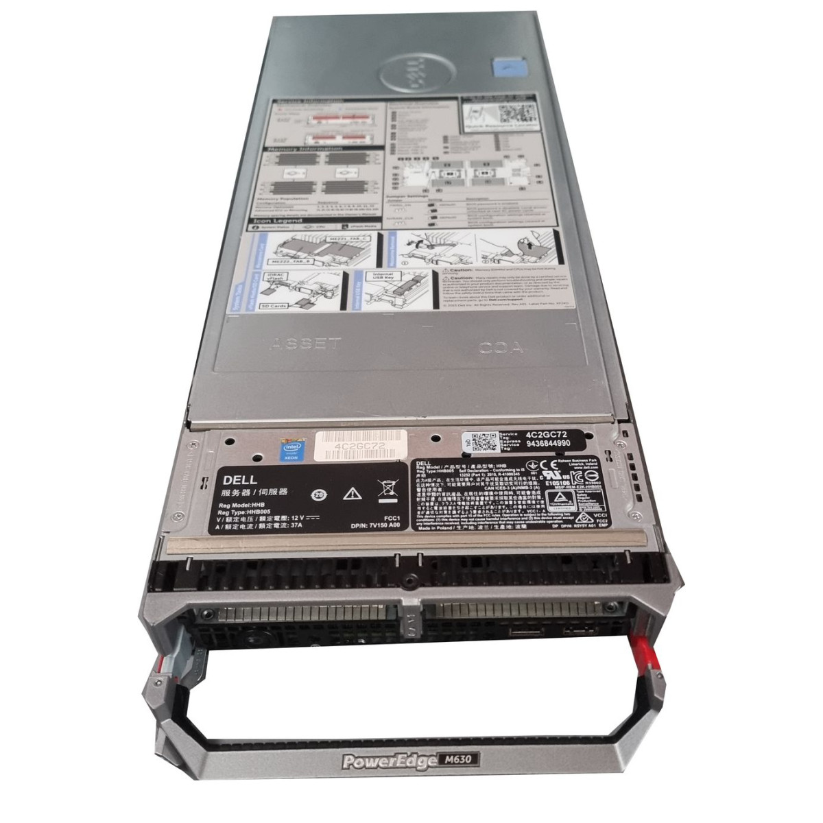 DELL M630 BLADE CTO NA 2XCPU PERC H730 10GBe LAN