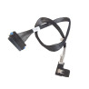KABEL SAS SFF-8087 KĄTOWY DELL T410 75CM 05DVDJ