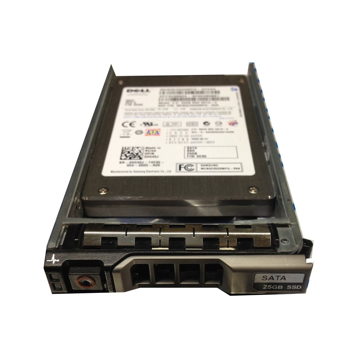 DYSK DELL SAMSUNG 25GB SSD SATA 3G 2,5 SLC RAMKA MCBQE25G5MPQ-0VAD3 0H540J