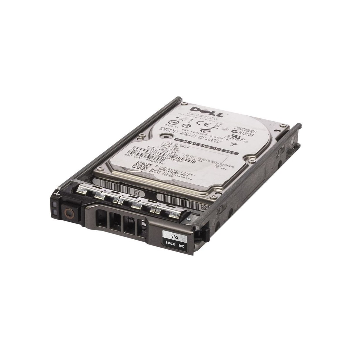 DYSK DELL 146GB SAS 10K 6G 2,5 RAMKA 0T855K