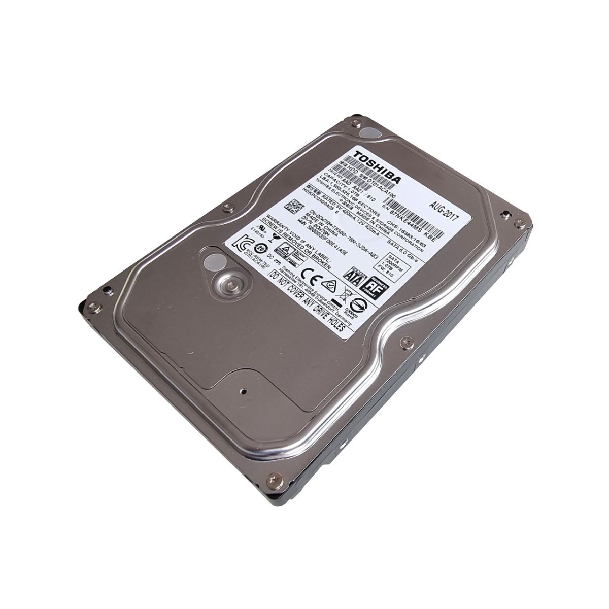 DYSK DELL TOSHIBA 1TB SATA 7.2K 6G 3,5 0CW76M