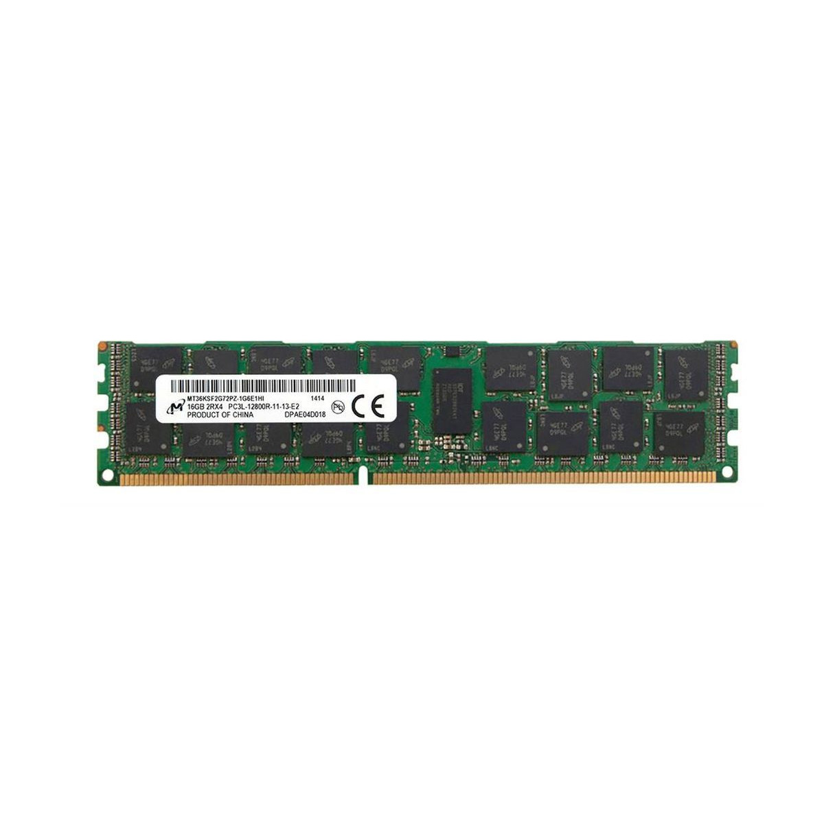 MICRON 16GB 2Rx4 PC3L-12800R ECC REG MT36KSF2G72PZ