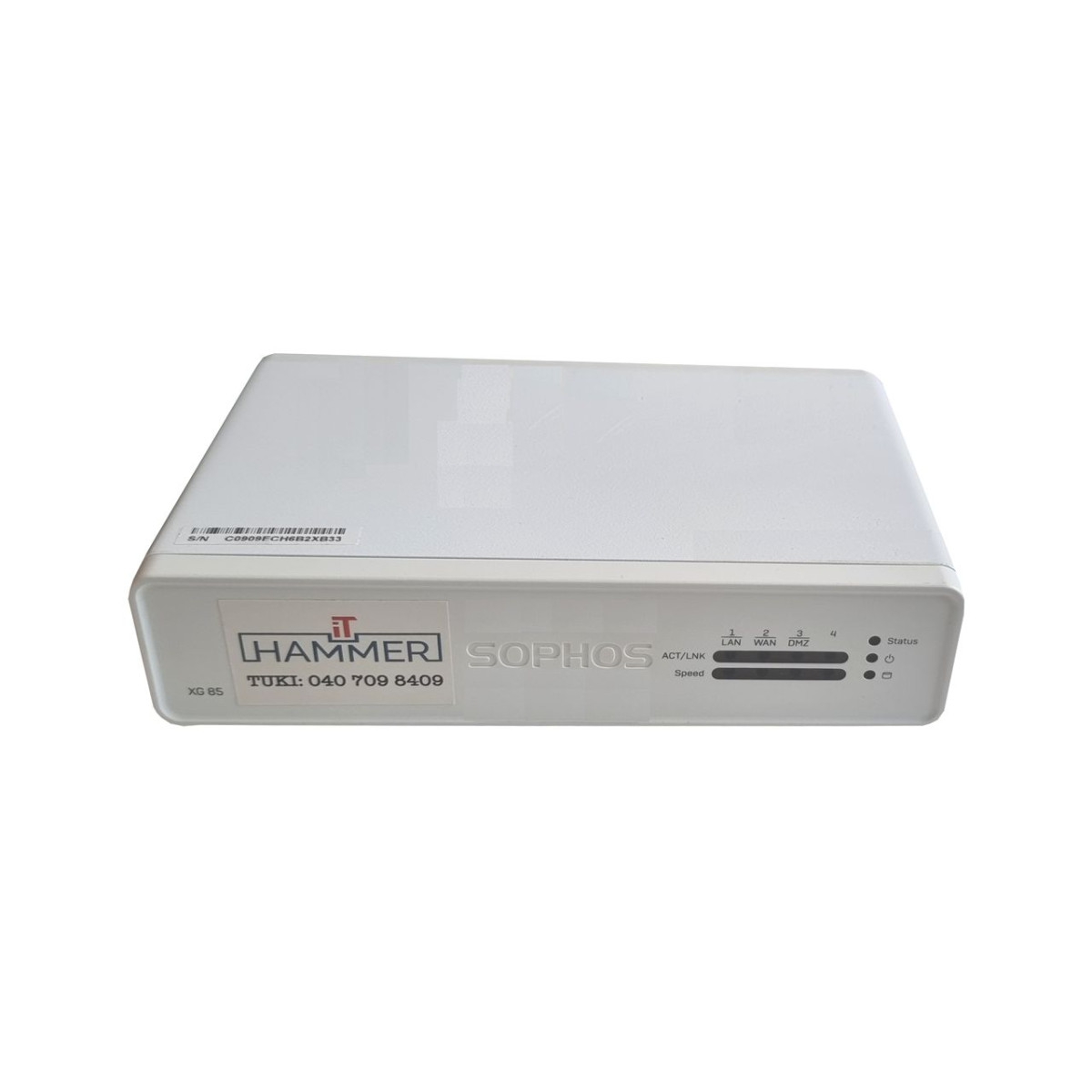 FIREWALL SOPHOS XG 85 1xLAN 2xWAN 2xUSB 200Mbps
