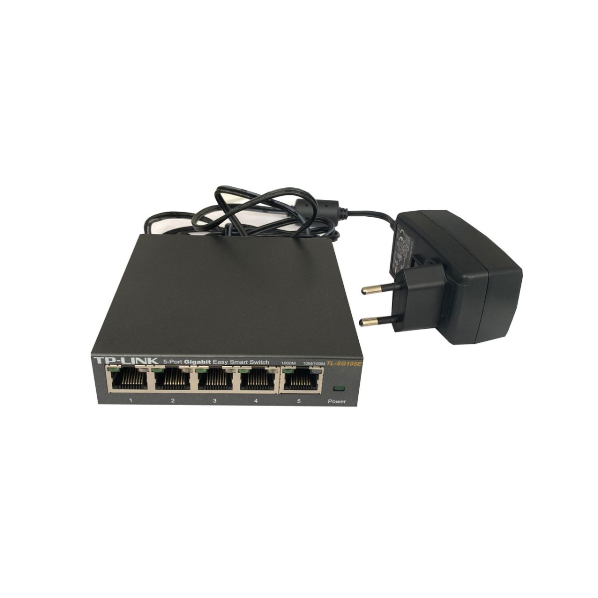 BIURKOWY SWITCH TP-LINK 5x1GB TL-SG105E ZASILACZ