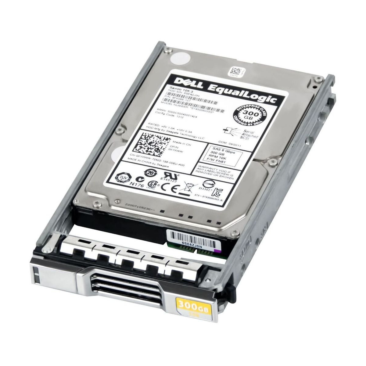 DELL 300GB SAS ST9300603SS 6G 10K 2,5 0XYXWW