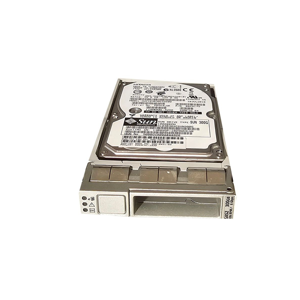 SUN HITACHI 300GB SAS 10K 6G 2,5 RAMKA 540-7869-01