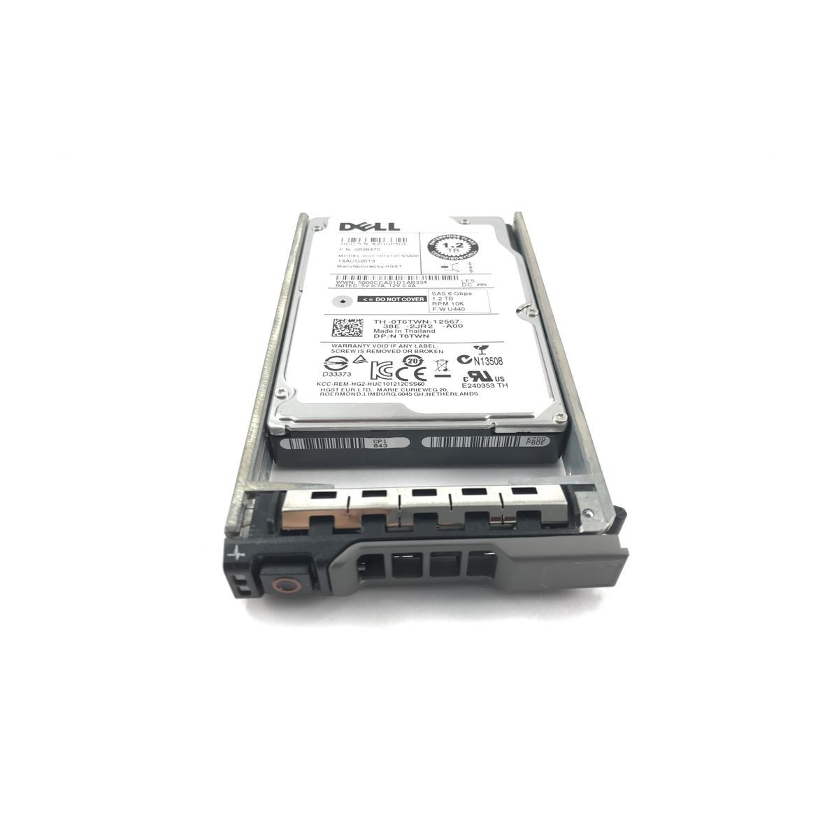 DYSK DELL HGST 1.2TB SAS 10K 6G 2,5 RAMKA 0T6TWN