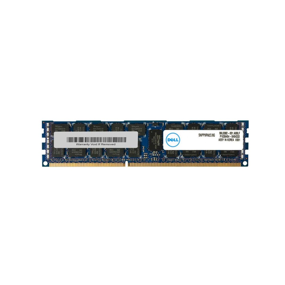 PAMIEC DELL 8GB 2Rx4 PC3L-10600R SNPP9RN2C/8G