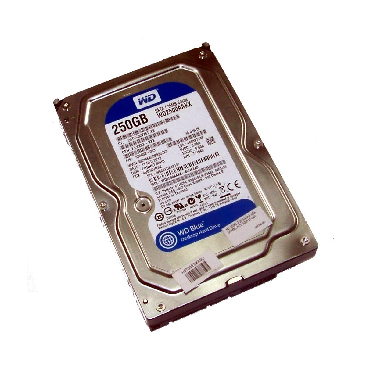 HP WD2500AAKX 250GB SATA 7.2K 6G 3,5 634603-003