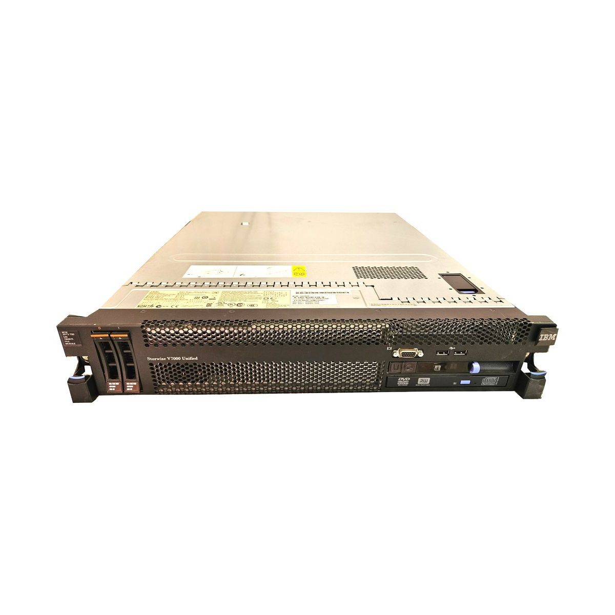 IBM STORWIZE V7000 2.66GHZ QC 72GB 2x600GB 2xPSU