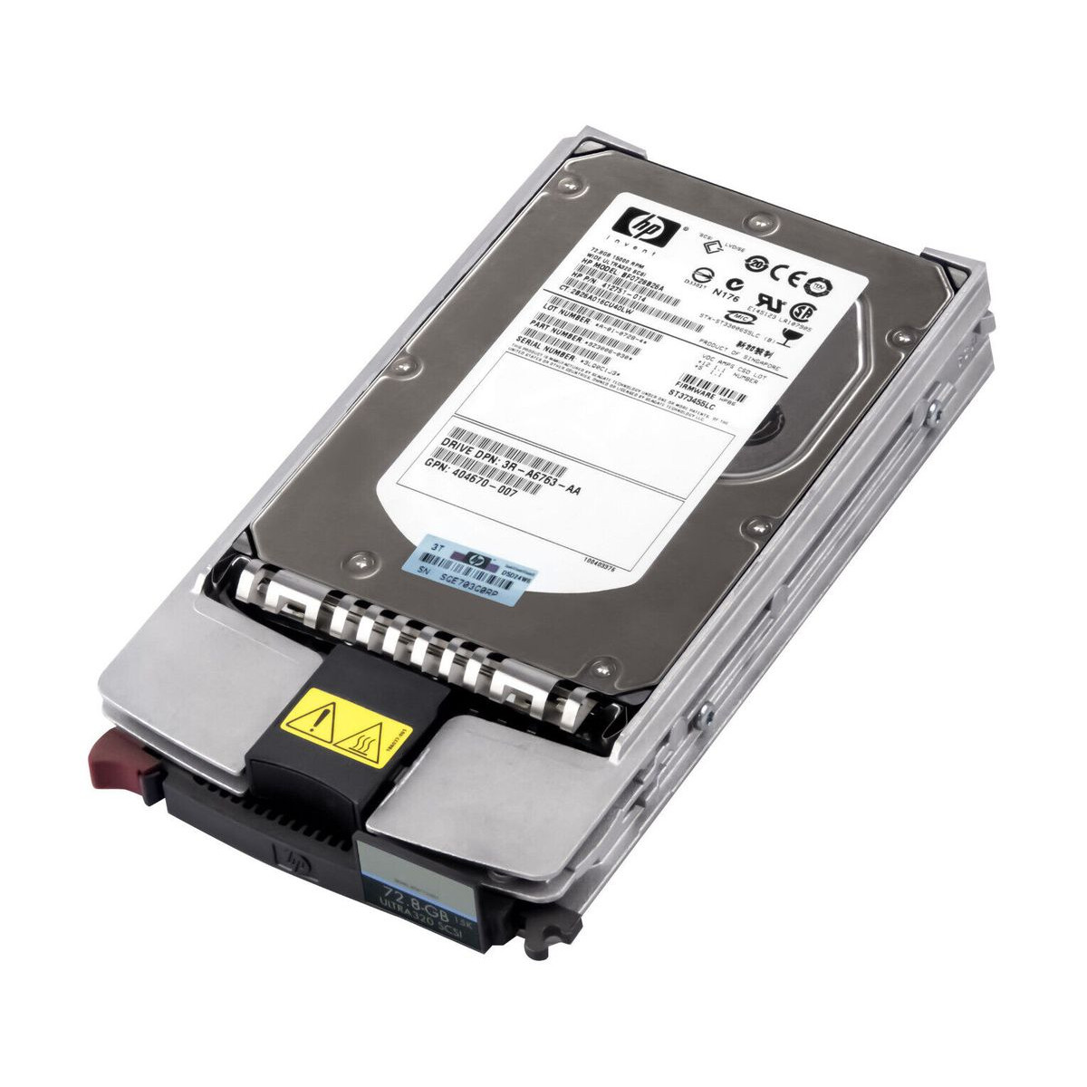HP 72,8GB U320 SCSI BF0728B26A 15K 3,5 412751-014