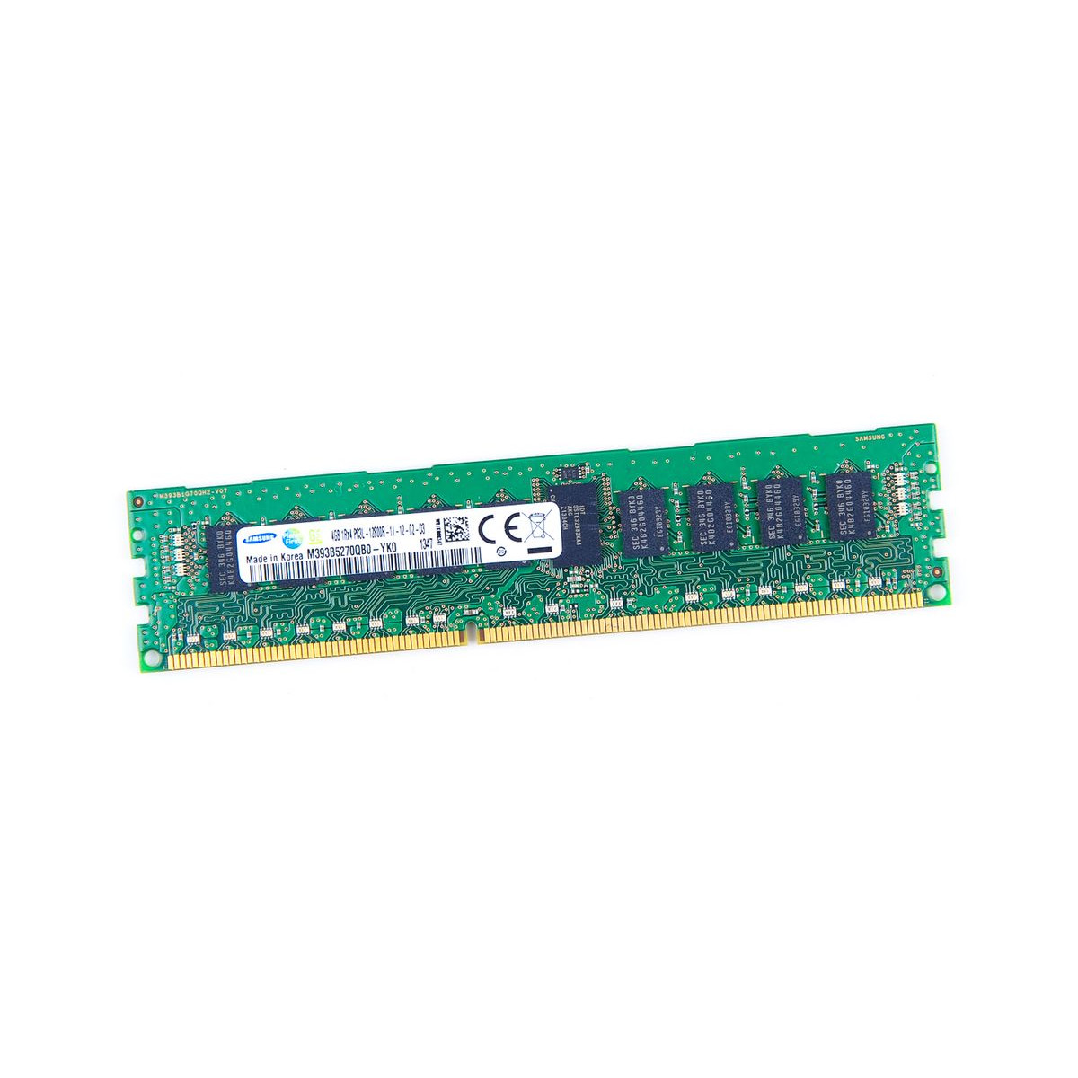 SAMSUNG 4GB 1Rx4 PC3L-12800R ECC REG M393B5270QB0