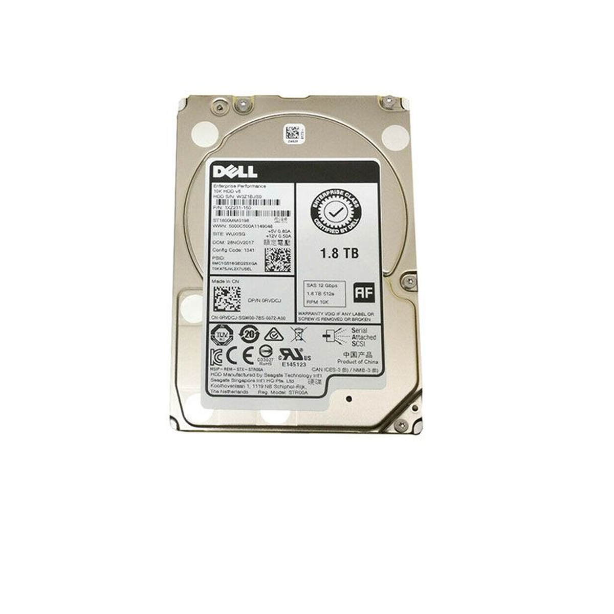 DELL 1.8TB SAS ST1800MM0198 10K 12G 0RVDCJ