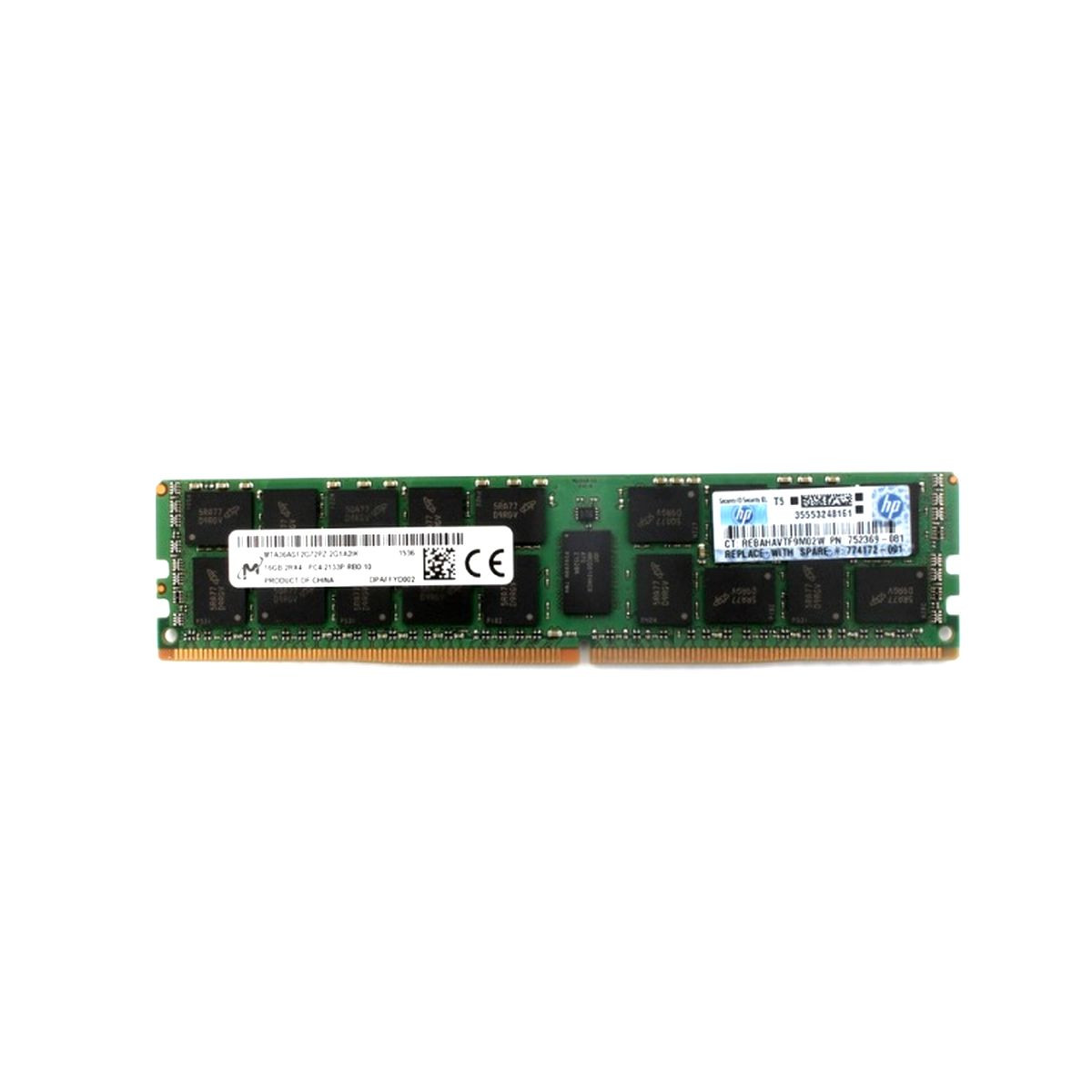 HP MICRON 16GB PC4-2133P ECC REG 752369-081