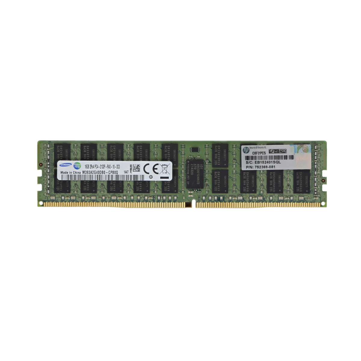 HP SAMSUNG 16GB PC4-2133P ECC REG 752369-081
