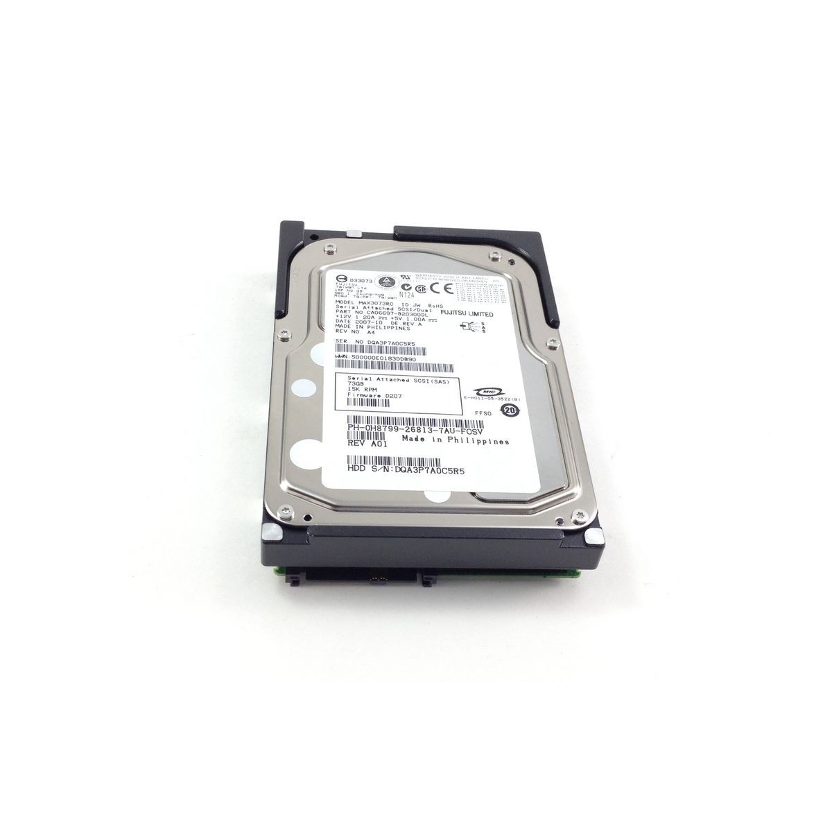DYSK DELL 73GB SAS 15K 3G 0H8799