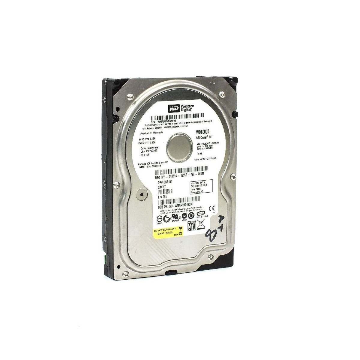 DYSK DELL 80GB SATA HDD 7.2K 3,5 0NR694