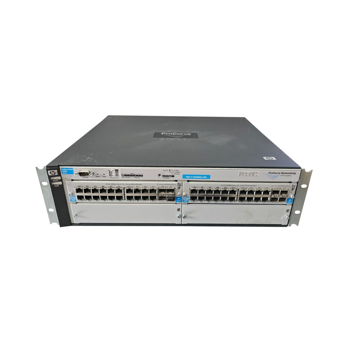 SWITCH HP 4204vl J8770A 40x1GB 8xSFP 1xPSU J9033A