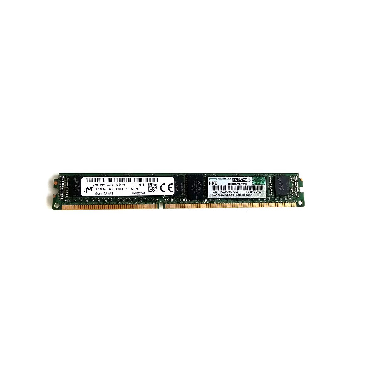 HPE 8GB PC3L-12800R ECC REG SLIM 2660-0400 809806