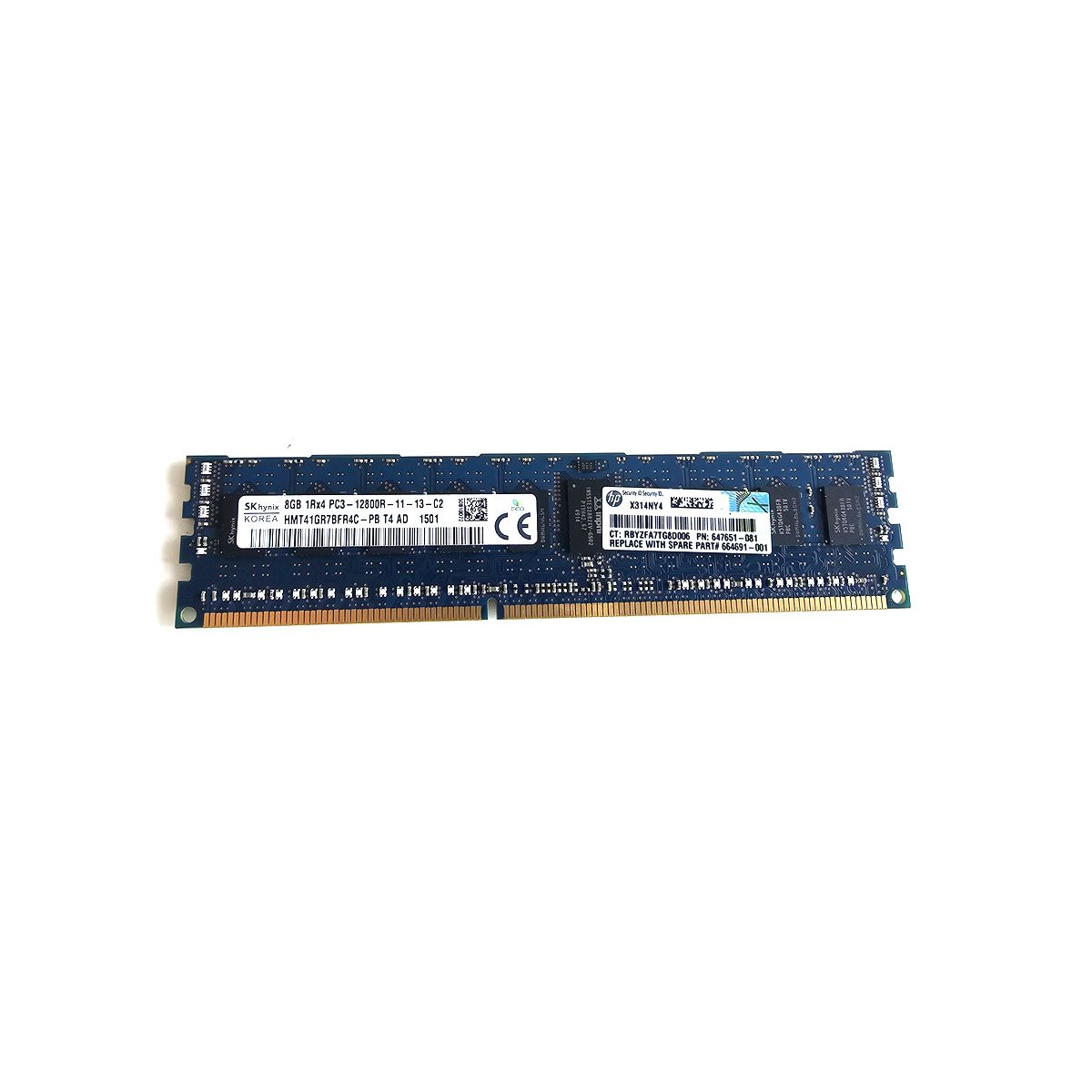 HP HYNIX 8GB PC3-12800R ECC REG 647651-081