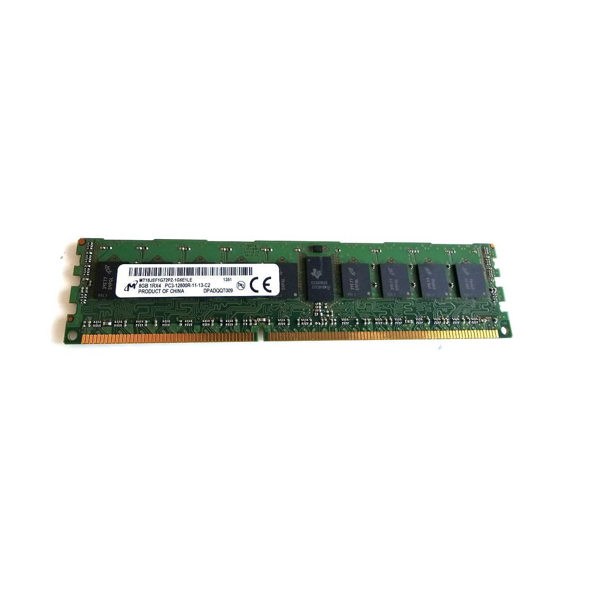 HP MICRON 8GB 1Rx4 PC3-12800R ECC REG 647651-081