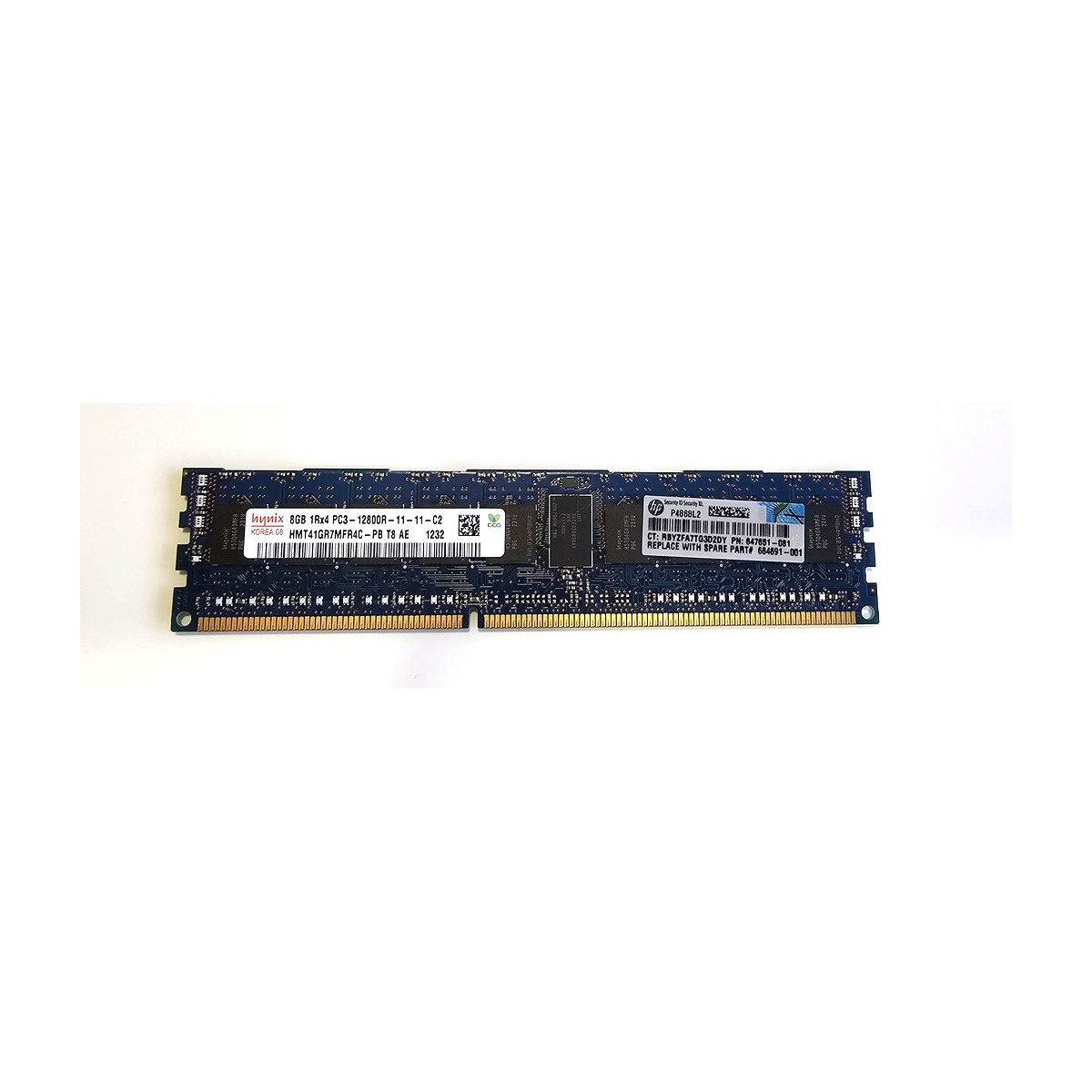 HP HYNIX 8GB PC3-12800R ECC REG 647651-081