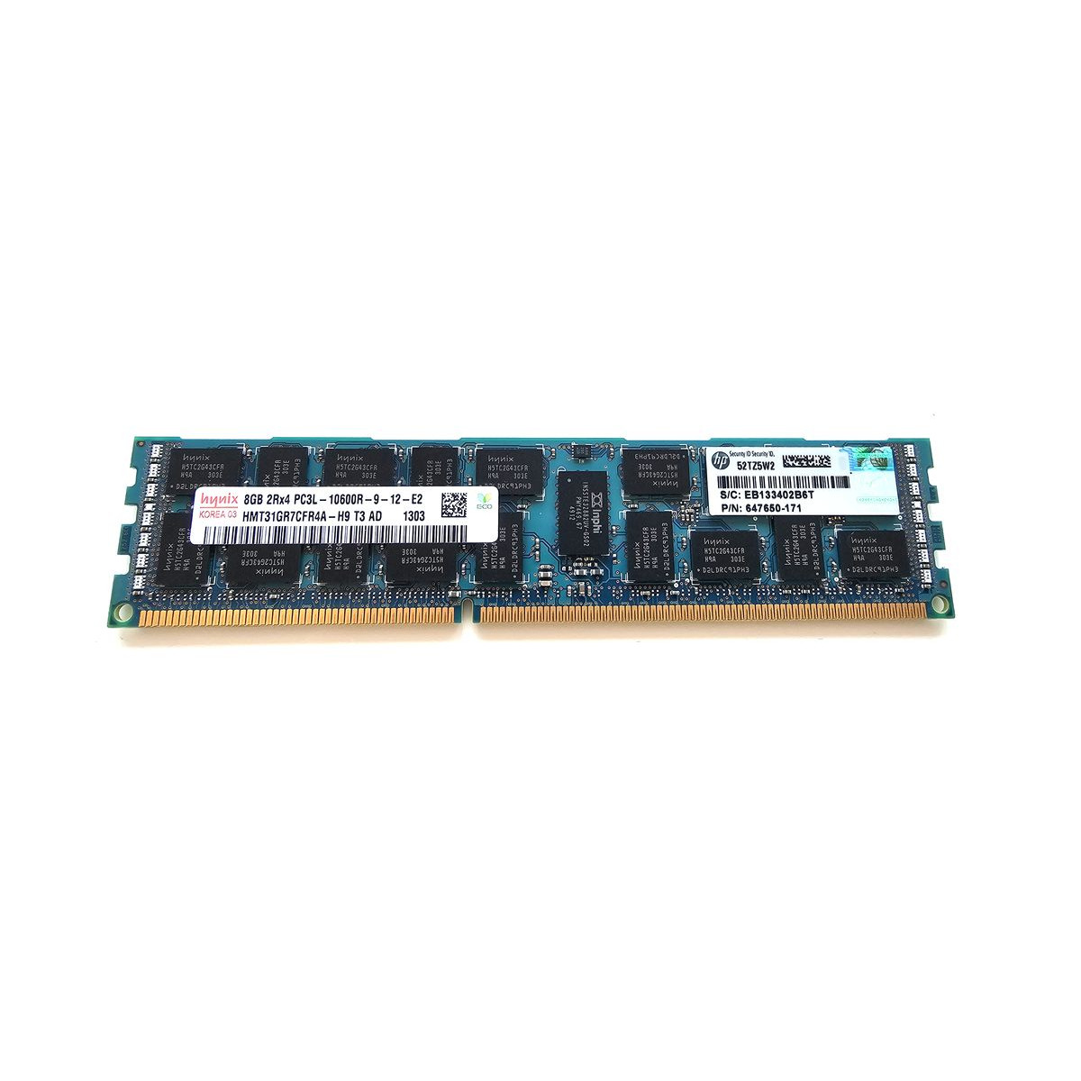 HP HYNIX 8GB 2Rx4 PC3L-10600R ECC REG 647650-171