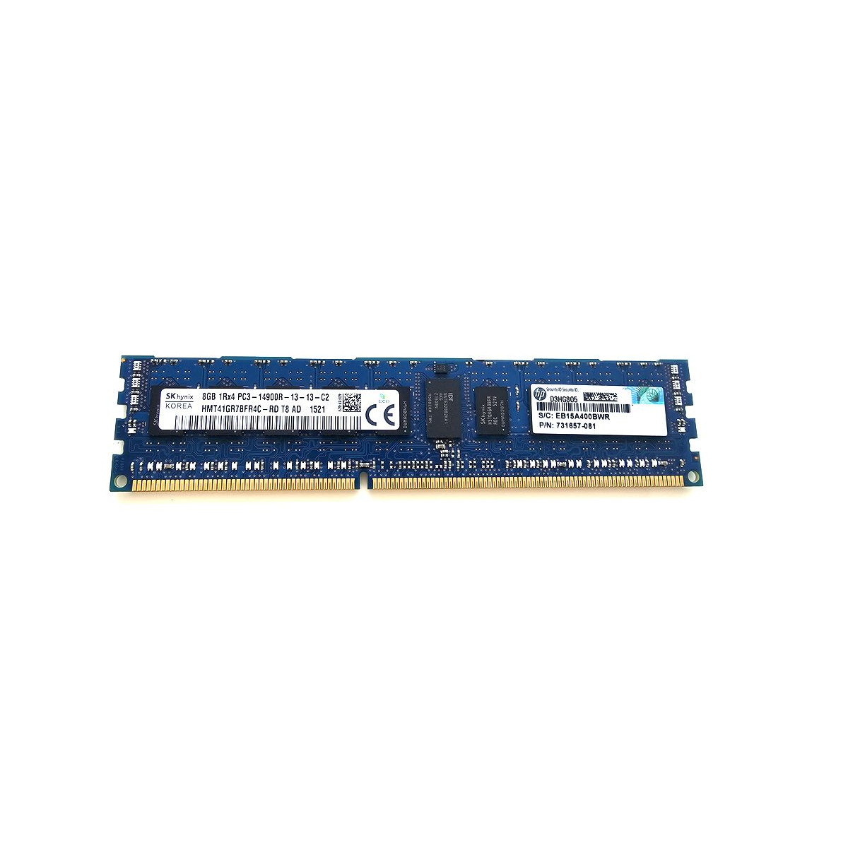 HP HYNIX 8GB 1Rx4 PC3-14900R ECC REG 731657-081