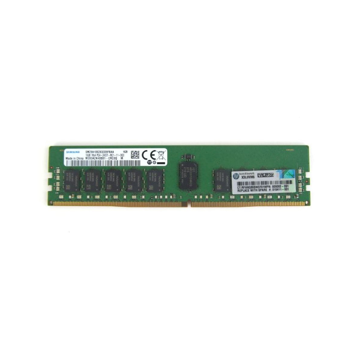 HP SAMSUNG 16GB 1Rx4 PC4-2400T ECC REG 809082-091