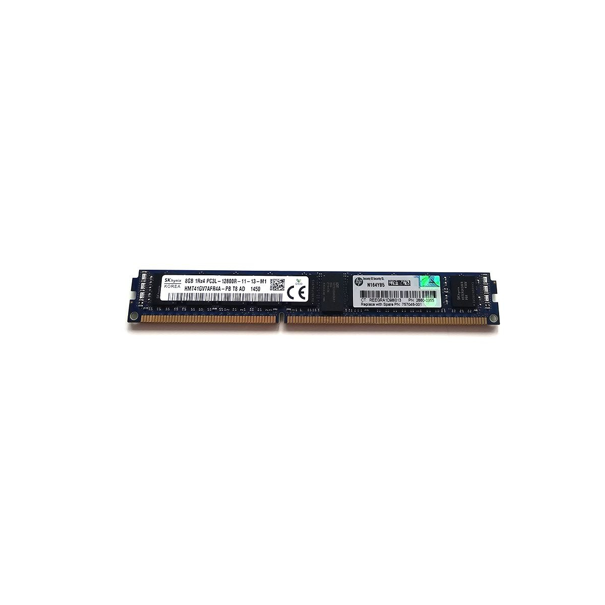 HP HYNIX 8GB PC3L-12800R ECC REG SLIM 2660-0355