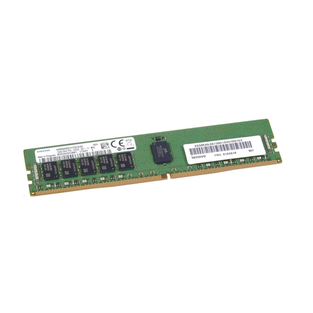 LENOVO SAMSUNG 16GB PC4-2666V 2Rx8 ECC REG 01AG618
