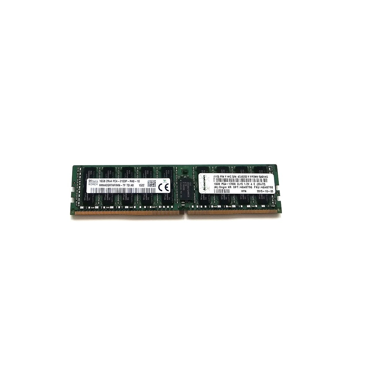 LENOVO HYNIX 16GB 2Rx4 PC4-2133P ECC REG 47J0253