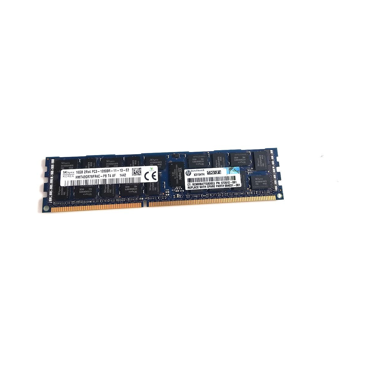 HP HYNIX 16GB 2Rx4 PC3-12800R ECC REG 672612-081
