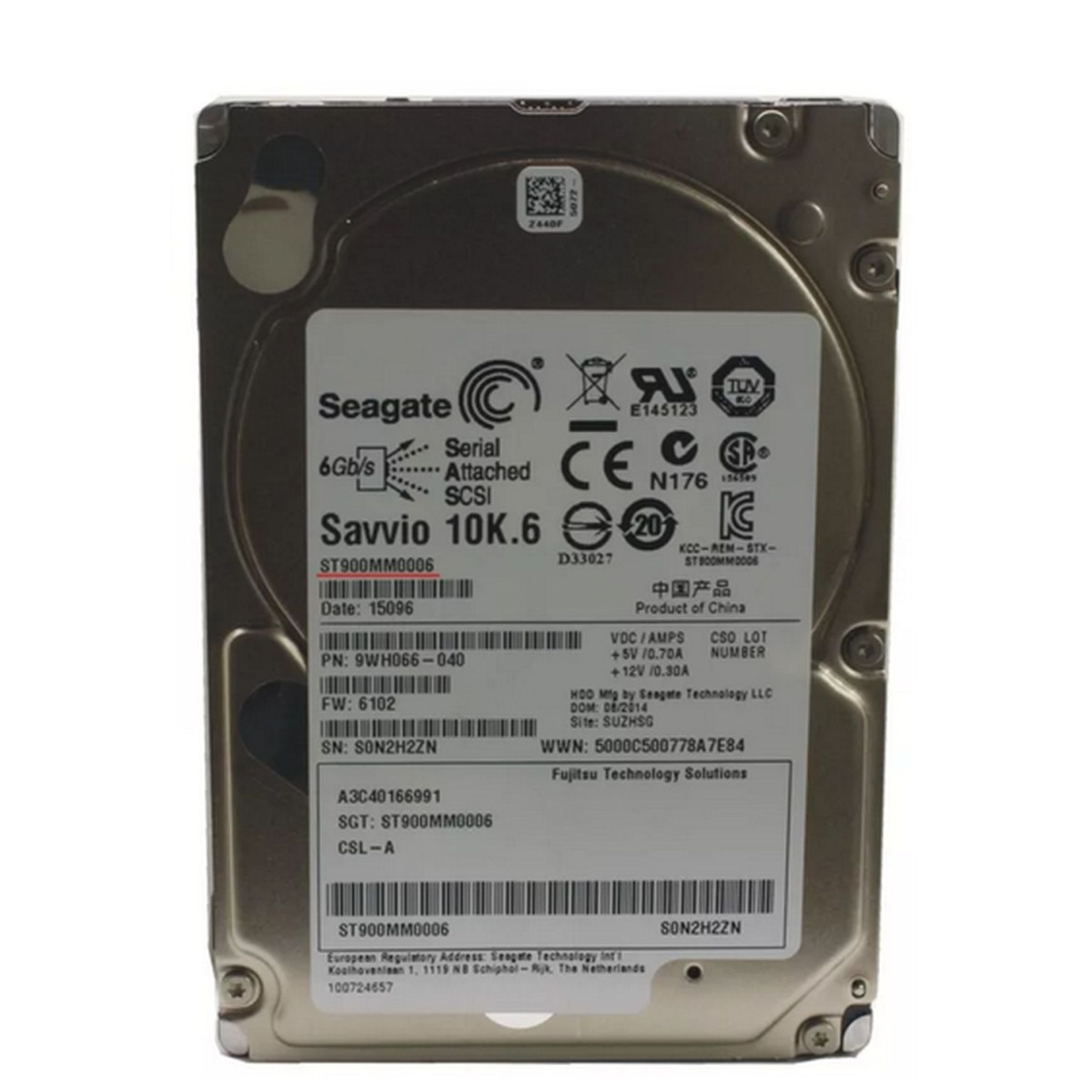 DYSK FUJITSU 900GB SAS ST900MM0006 6G 10K 2,5 A3C40166991