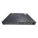 SWITCH CISCO WS-C3560E-48TD-S 48x1GB 2xGBIC X2 10GB VLAN USZY