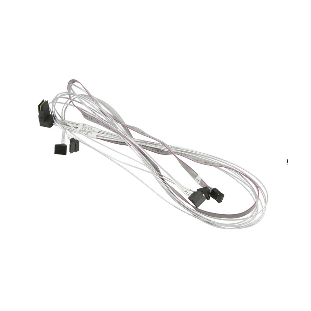 KABEL SUPERMICRO MINISAS SFF-8087 NA 4xSATA KĄTOWY 75CM 90CM CBL-SAST-0644