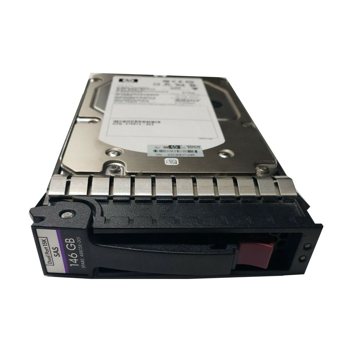 HP DF0146B8052 146GB SAS 15K 3G 3,5 454228-001