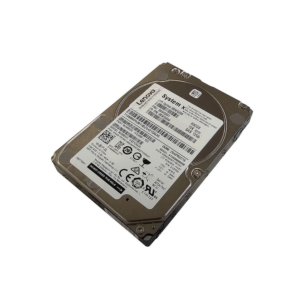 DYSK IBM SEAGATE 600GB SAS 10K 12G 2,5 00WG691 ST600MM0088
