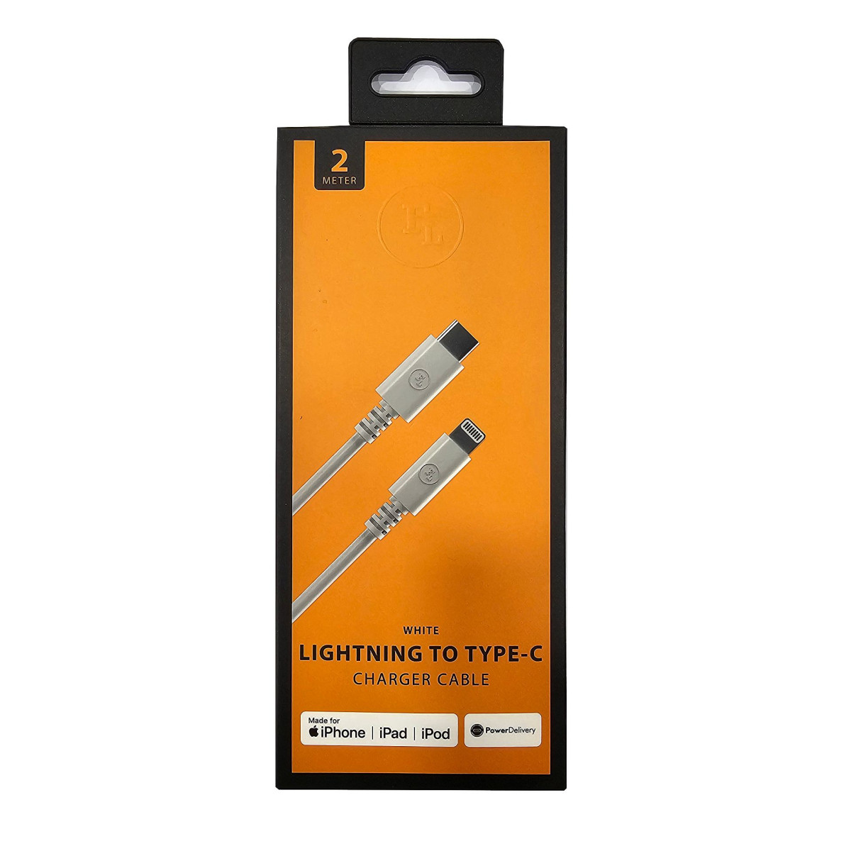 NOWY KABEL FL USB C NA APPLE LIGHTNING 2M BIAŁY IPHONE 14 13 12 11 IPAD